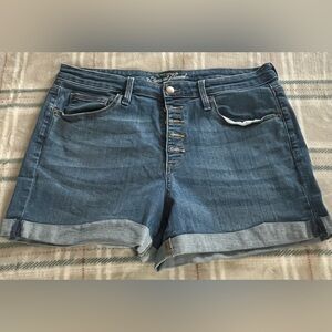 Universal Thread Highrise jean shorts button fly